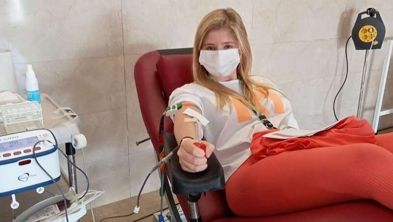 Donante de sangre/TA,